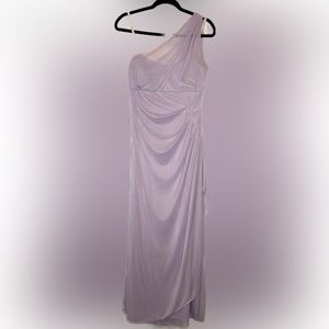 princess polly baby blue dress Davids bridal long mesh main image 0